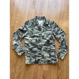 J Crew Camo Utility Jacket